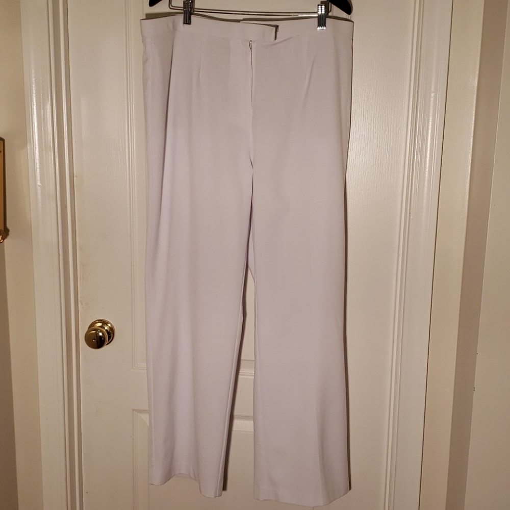 Sag Harbor white linen pants